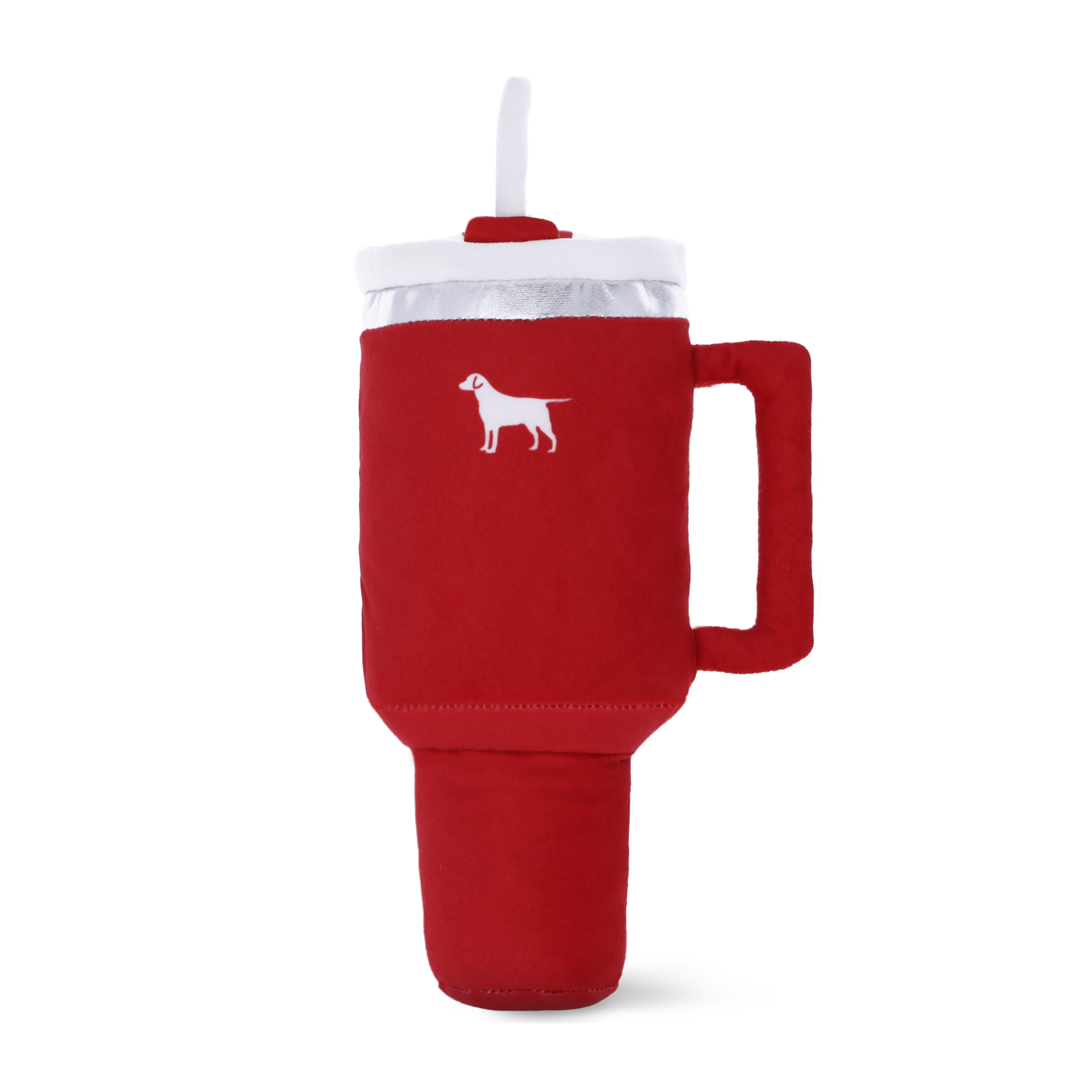 PUPROAR Pup Cup Tumbler Plush Squeaker Dog Toy