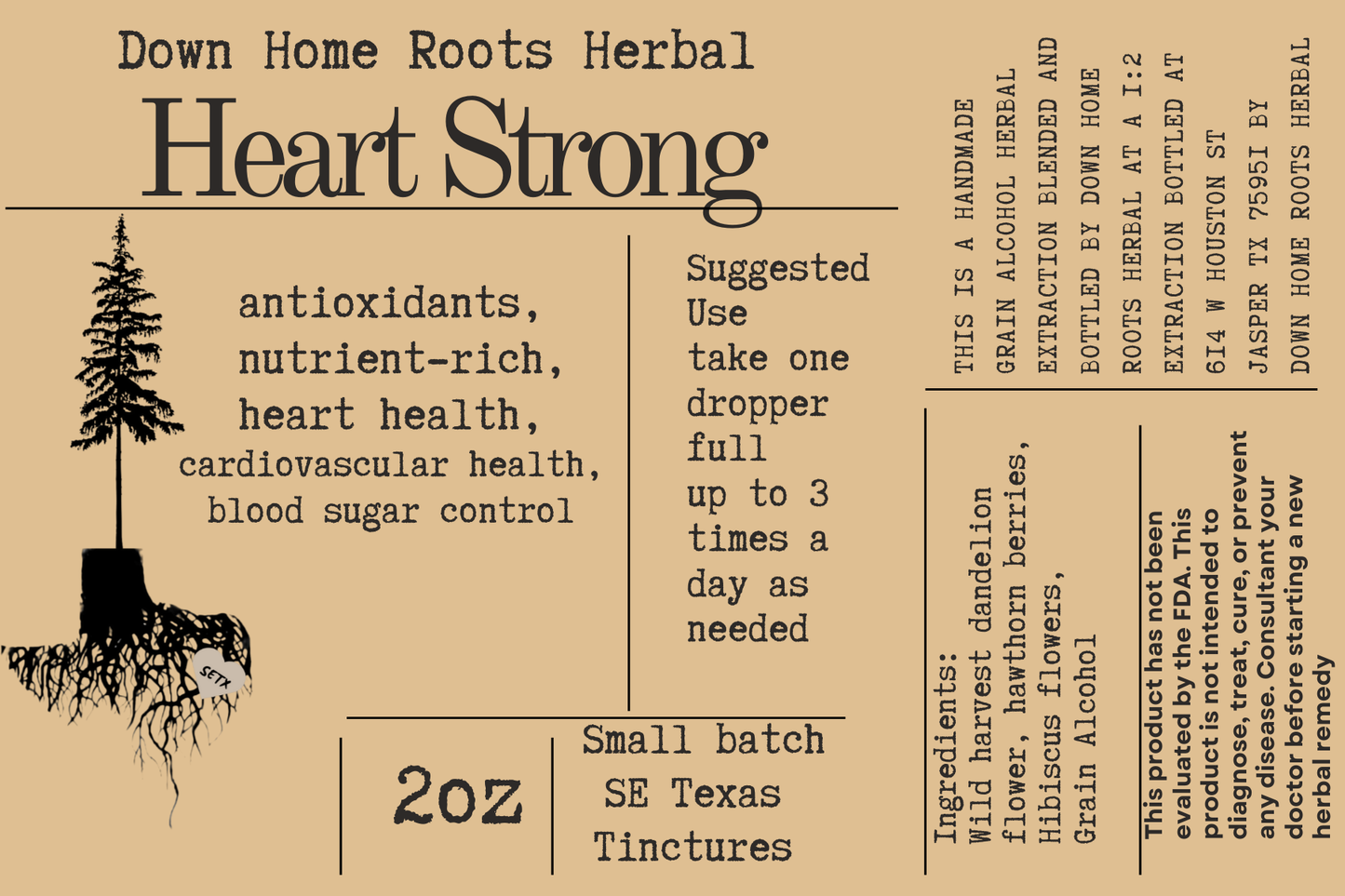 Heart Strong tincture