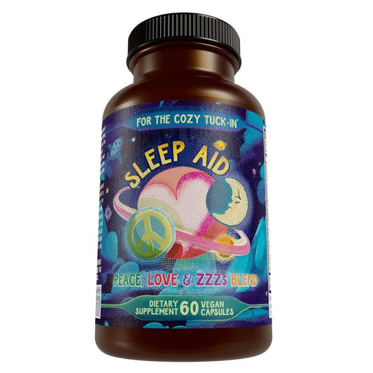 All Natural Sleep Aid - Peace, Love, & ZZZ's | Cozy Tuck-In Formula