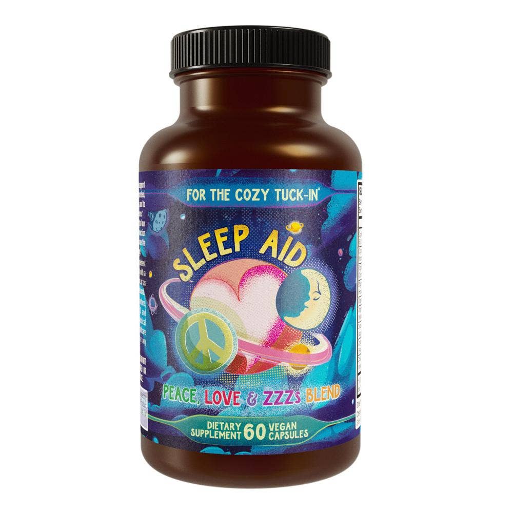 All Natural Sleep Aid - Peace, Love, & ZZZ's | Cozy Tuck-In Formula