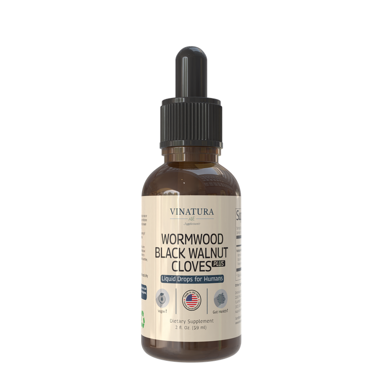 Wormwood Black Walnut Cloves Liquid