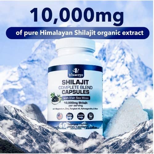 Pure Himalayan Shilajit Blend - Boost Stamina & Athleticis