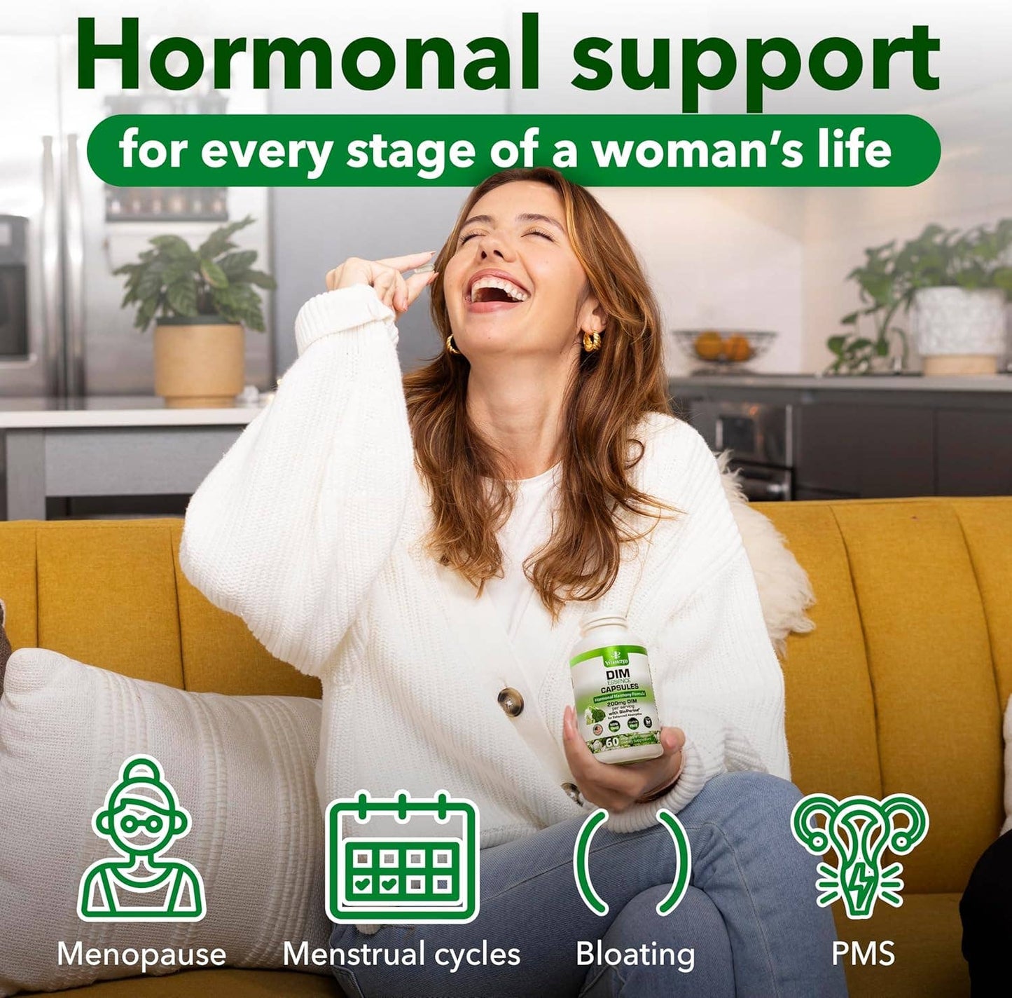 Dim Estrogen Supplement, for Hormone Harmony & Skin Health