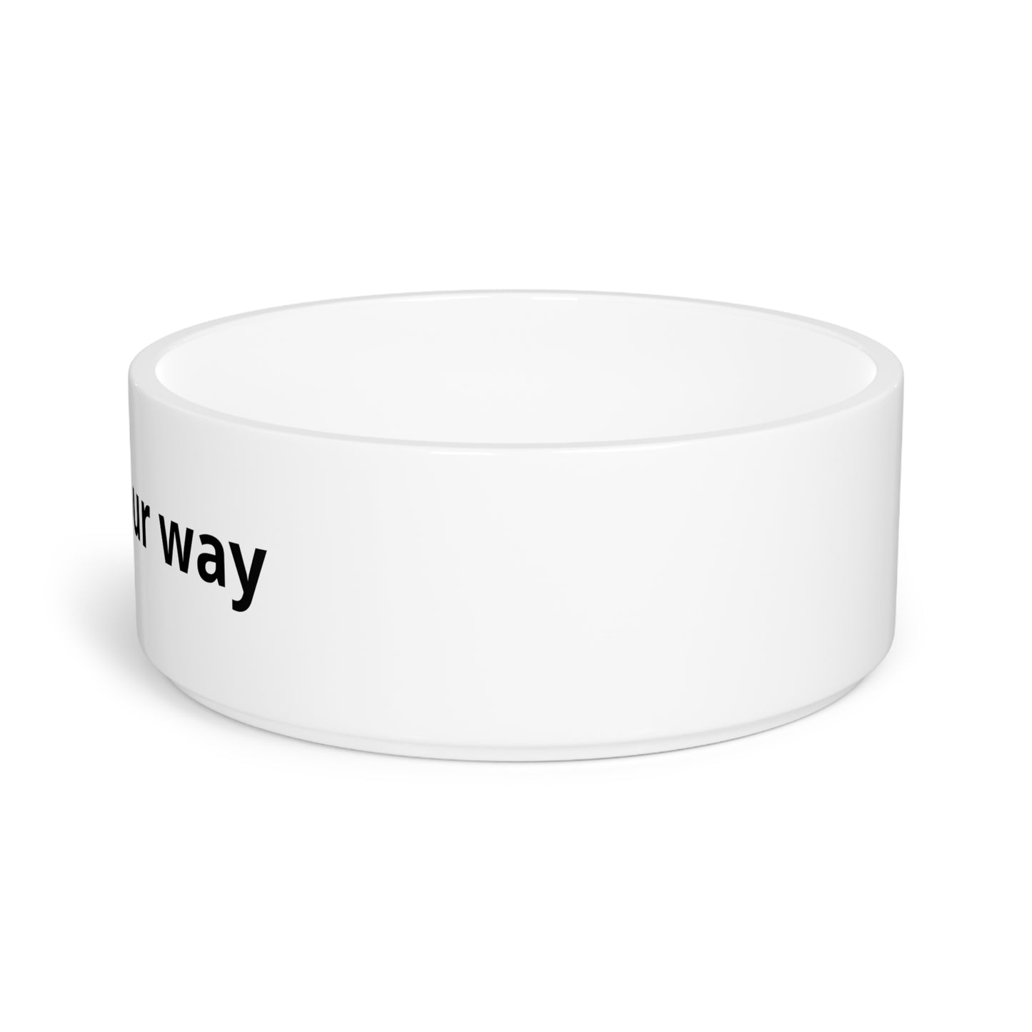 Customizable Pet Bowl — Personalized Dog & Cat Food Water Dish