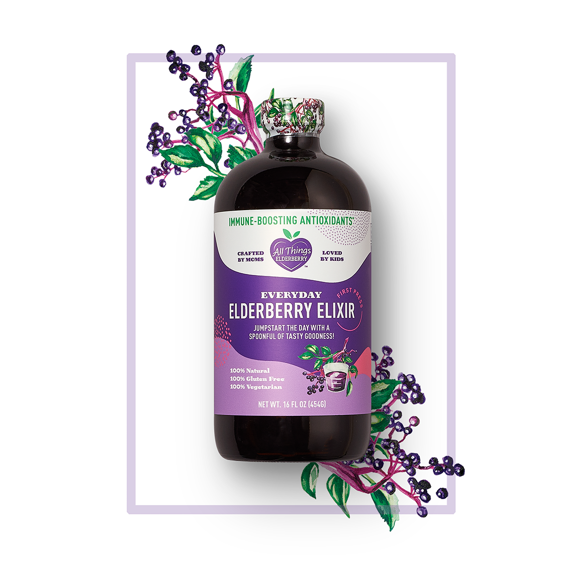 Everyday Elderberry Elixir