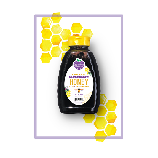 Elderhoney - Organic Elderberry Honey