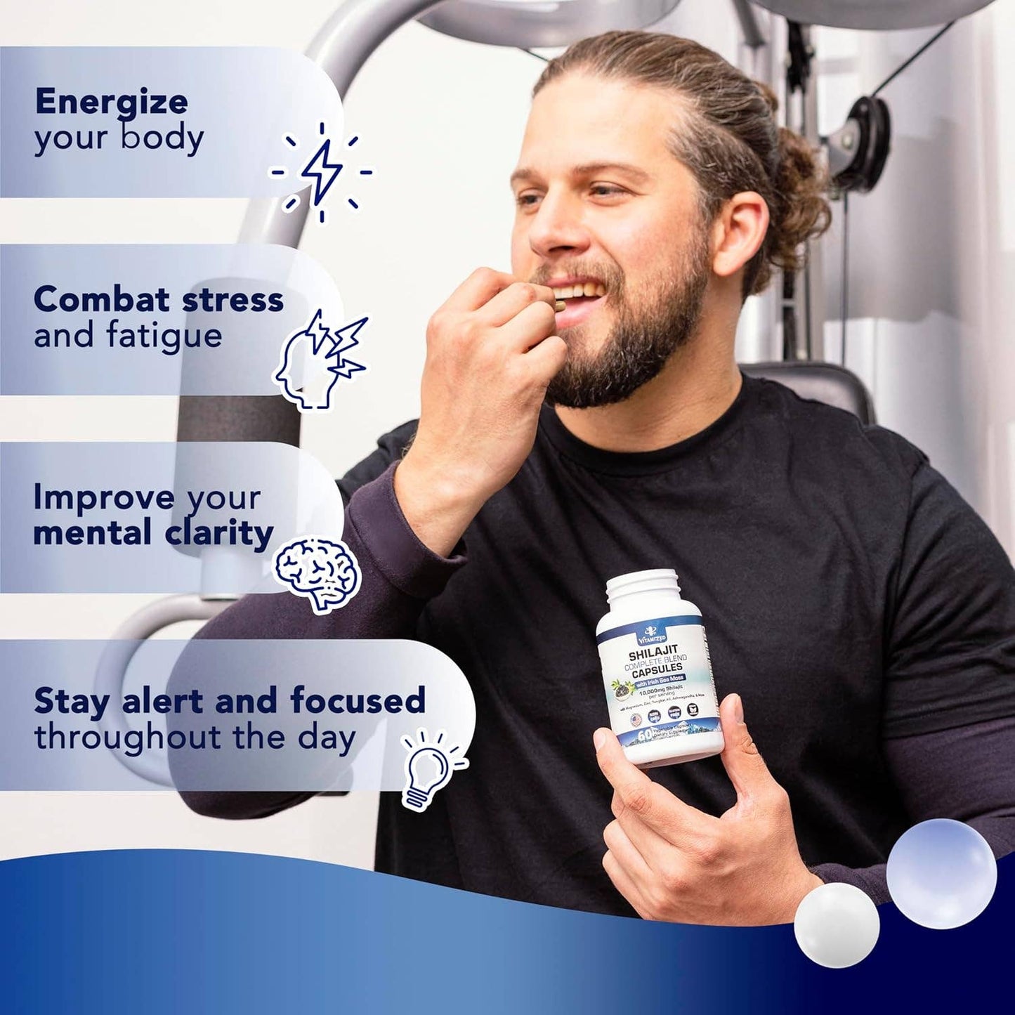 Pure Himalayan Shilajit Blend - Boost Stamina & Athleticis